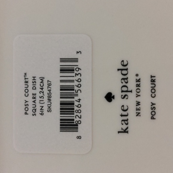 NWT/KATE SPADE "ALL my LOVE" Porcelain Tray - Picture 4 of 6